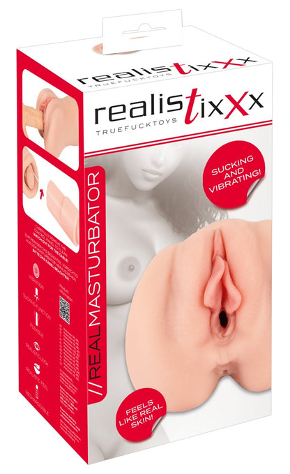 Realistixxx - Sucking and Vibrating - Masturbator