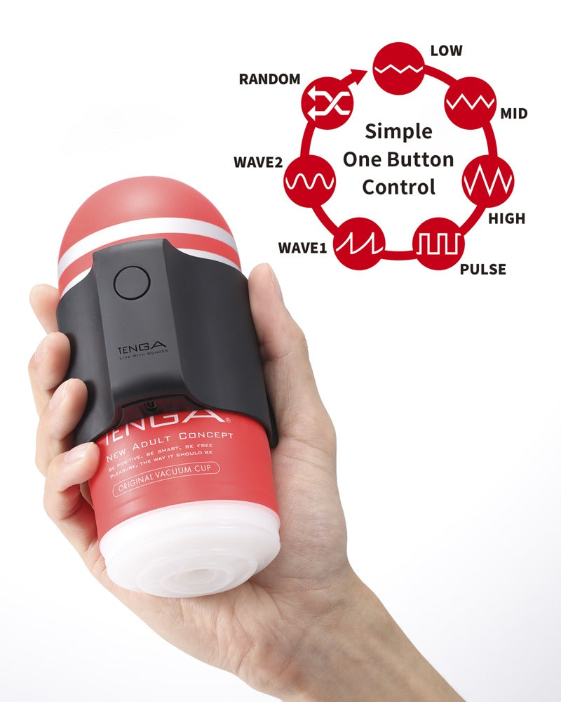 TENGA - Limited Set - 2 Masturbator-Cups & Vibrator-Aufsatz