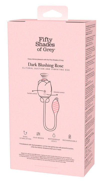 Fifty Shades of Grey - Dark Blushing Rose - Vibro-Ei