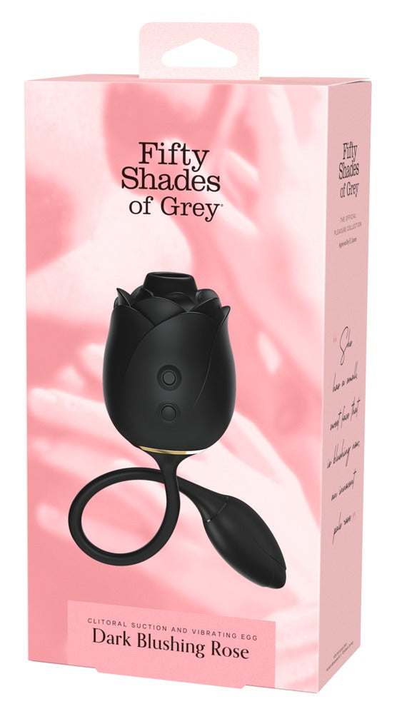 Fifty Shades of Grey - Dark Blushing Rose - Vibro-Ei
