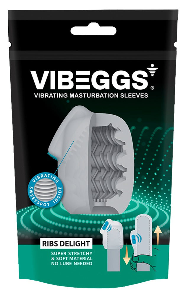 Vibeggs - Vibrierender Masturbator-Sleeve