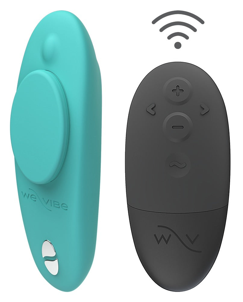We-Vibe - Moxie+ Aqua - Panty-Vibrator mit Fernbedienung