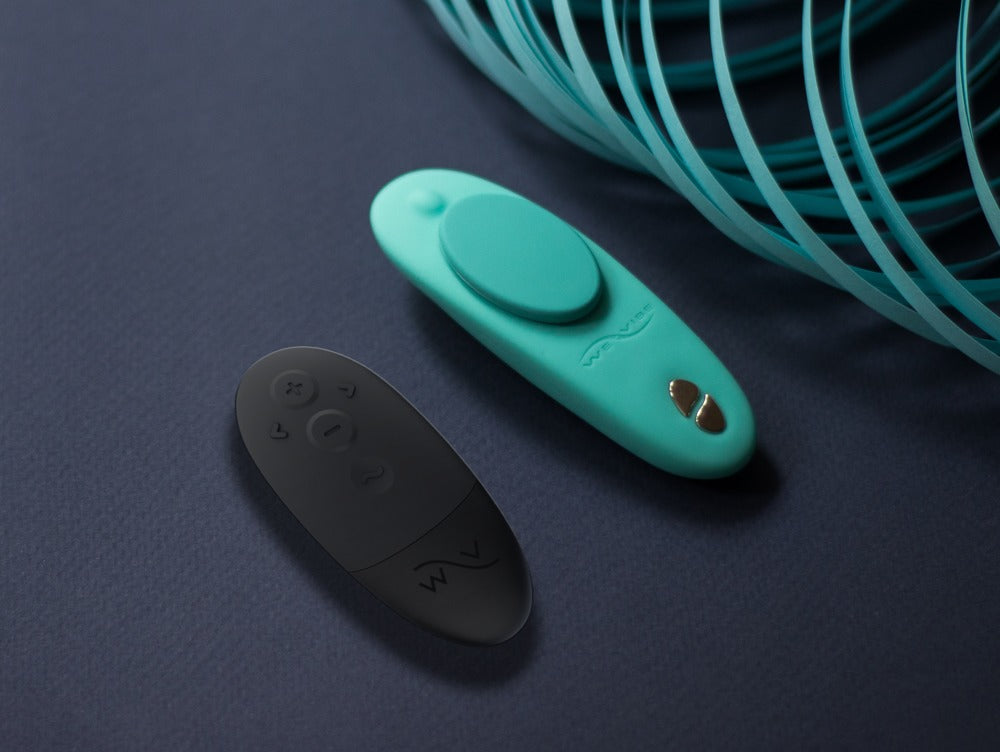 We-Vibe - Moxie+ Aqua - Panty-Vibrator mit Fernbedienung