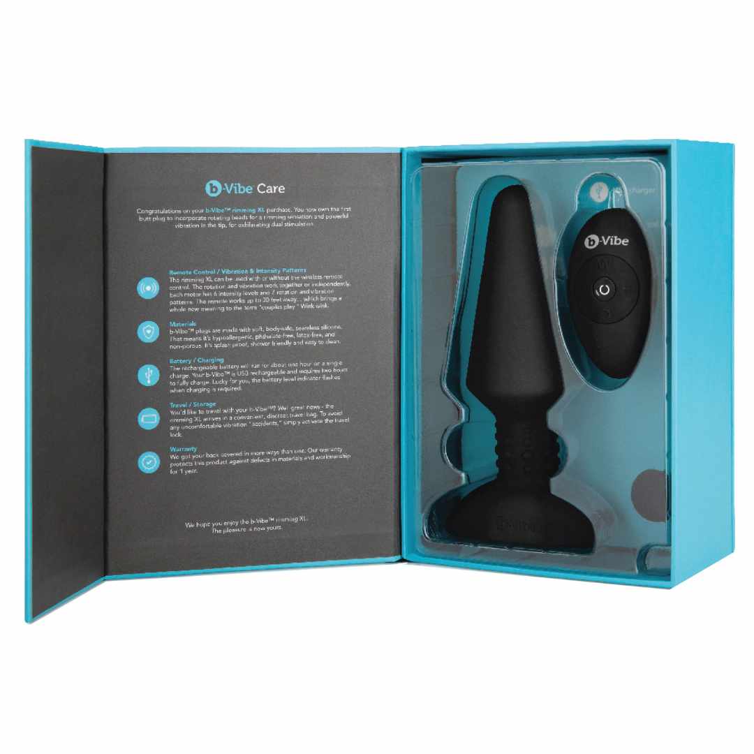 b-Vibe Rimming XL Black