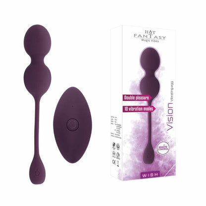 HOT FANTASY WISH Vision Vibrating Egg lila