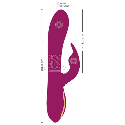 Rabbitvibrator mit 3 Motoren
