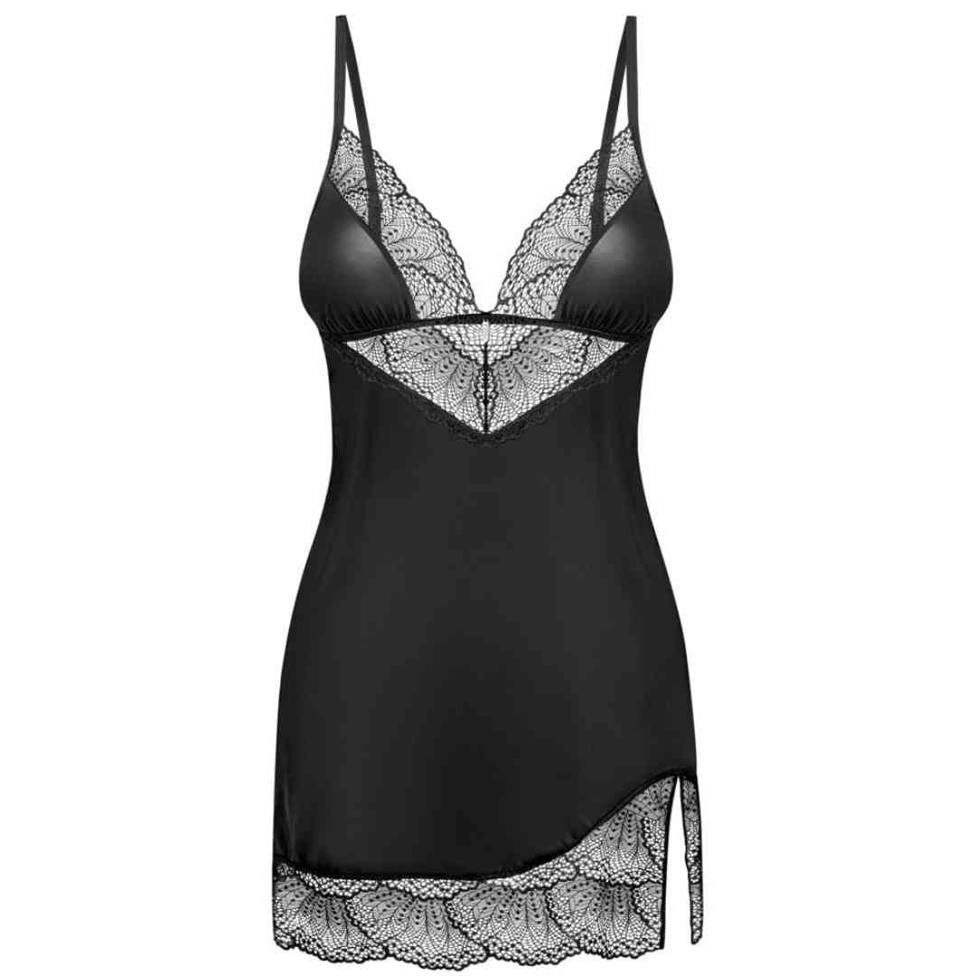 Verführerisches Dessous-Set für Damen - Elegante Spitze in Schwarz