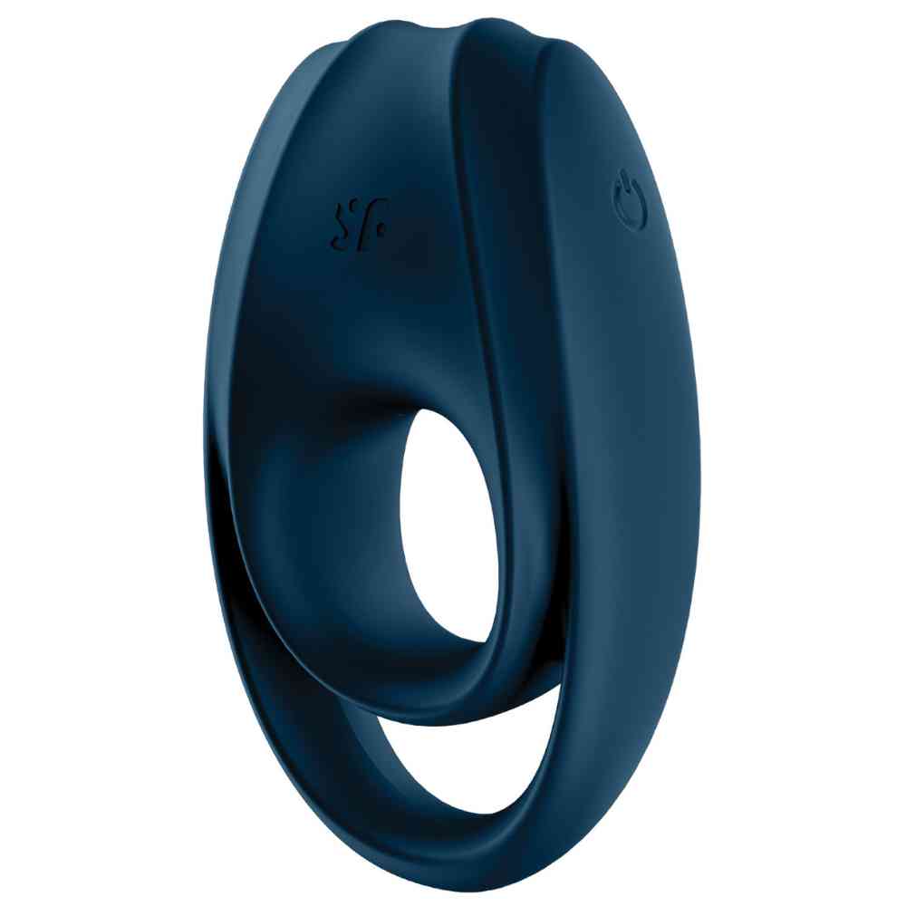 Duo Ring Vibrator dunkelblau