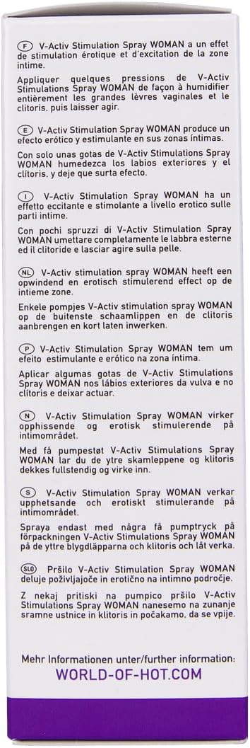 Hot - V-Activ - Stimulation-Spray für Frauen