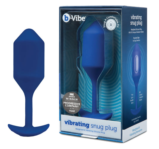 B-vibe - Vibrating Snug Plug - Gewichteter Analplug