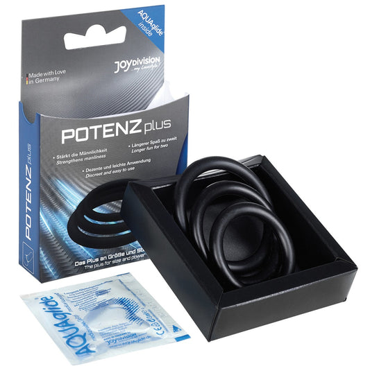 Joydivision - Potenzduo - 3er Satz Penisringe