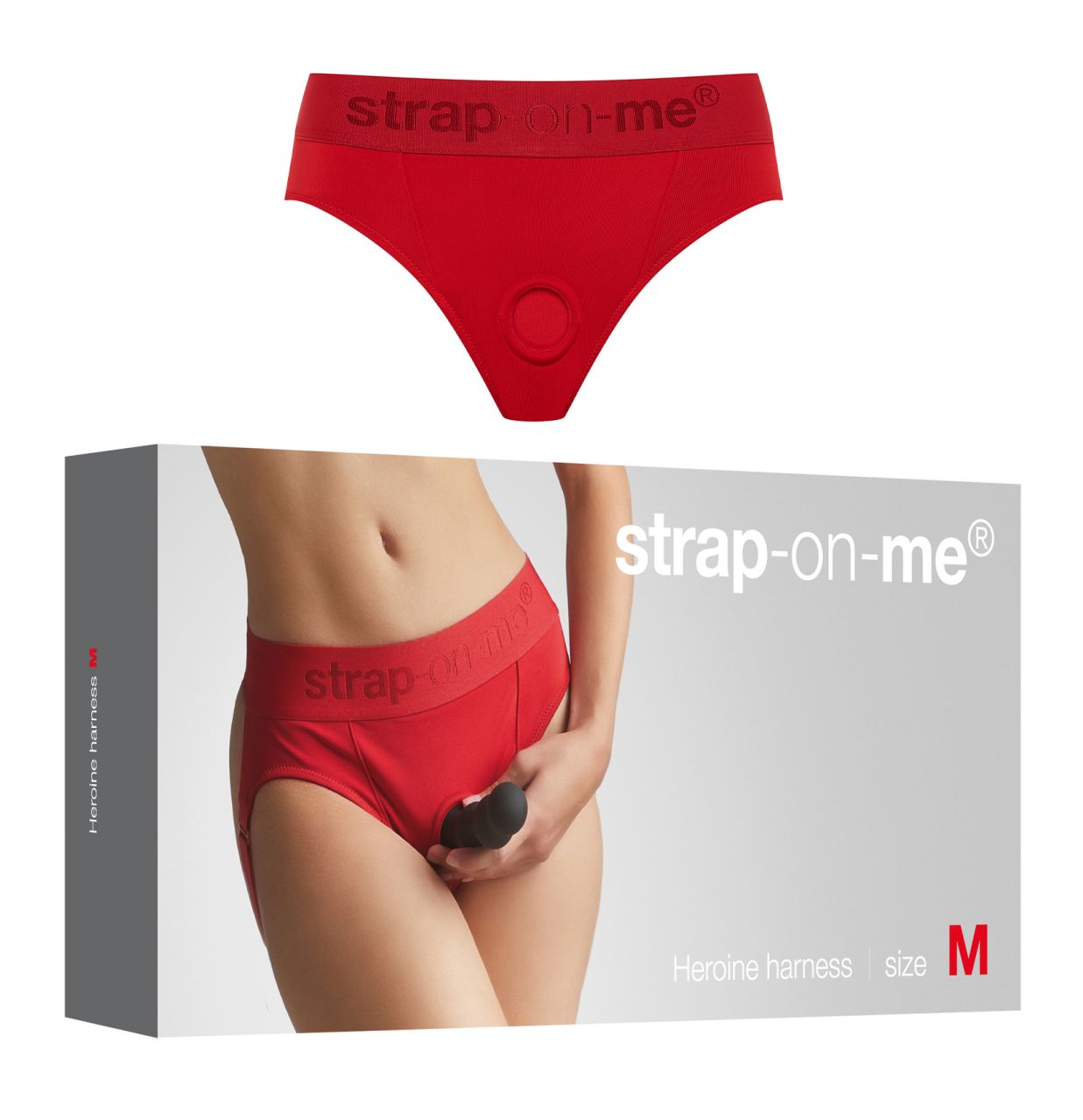 Strap-on-me - Heroine Harness Red