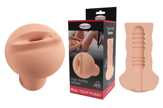 MALESATION - Real Tight Pussy Stroker - Masturbator