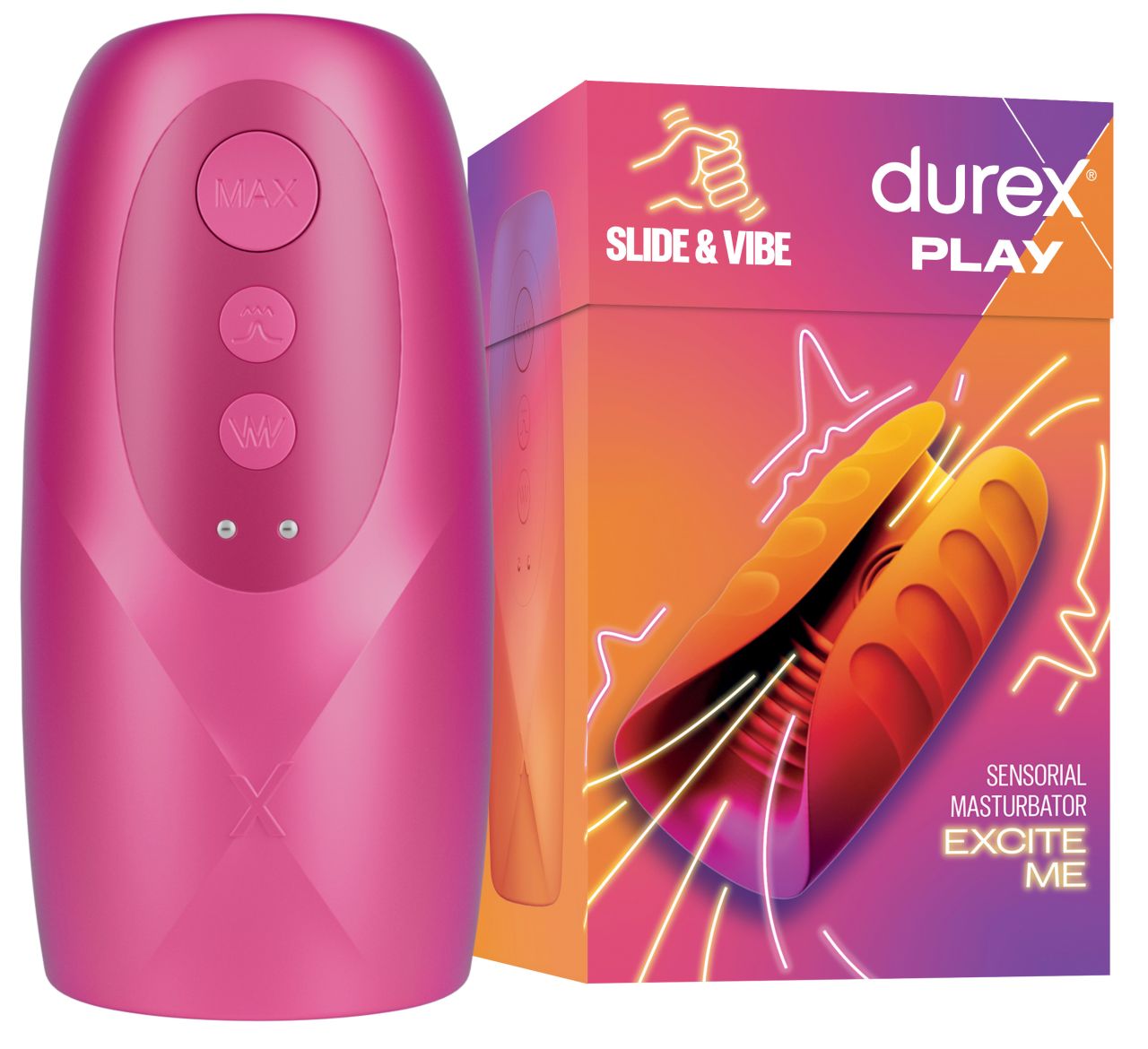 Durex - Slide & Vibe - Excite Me Masturbator
