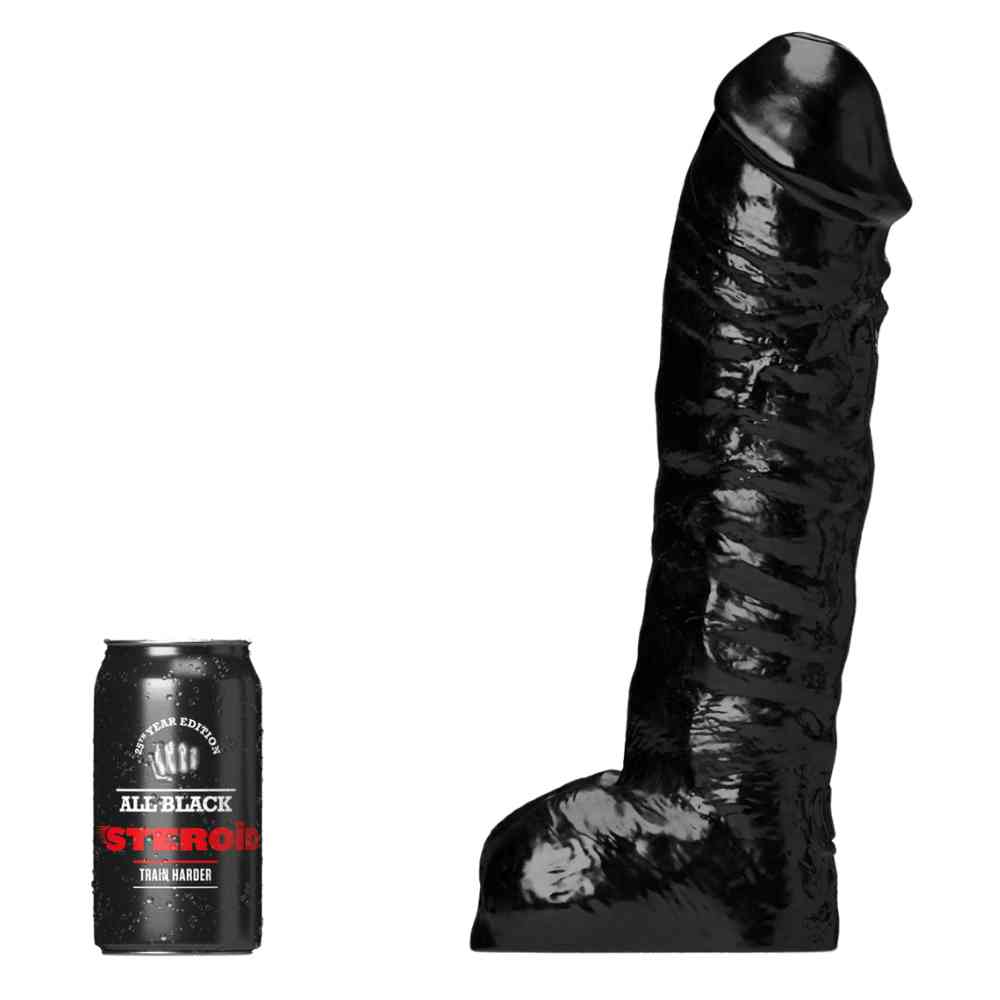 XXL Dildo "The Gym Buddy Black"