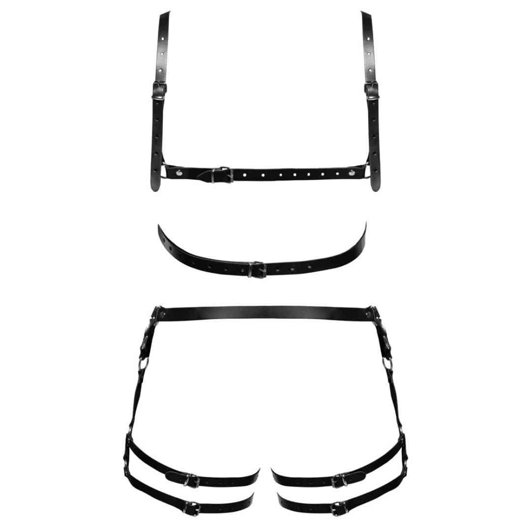 Brust- und Hüft-Harness im Set
