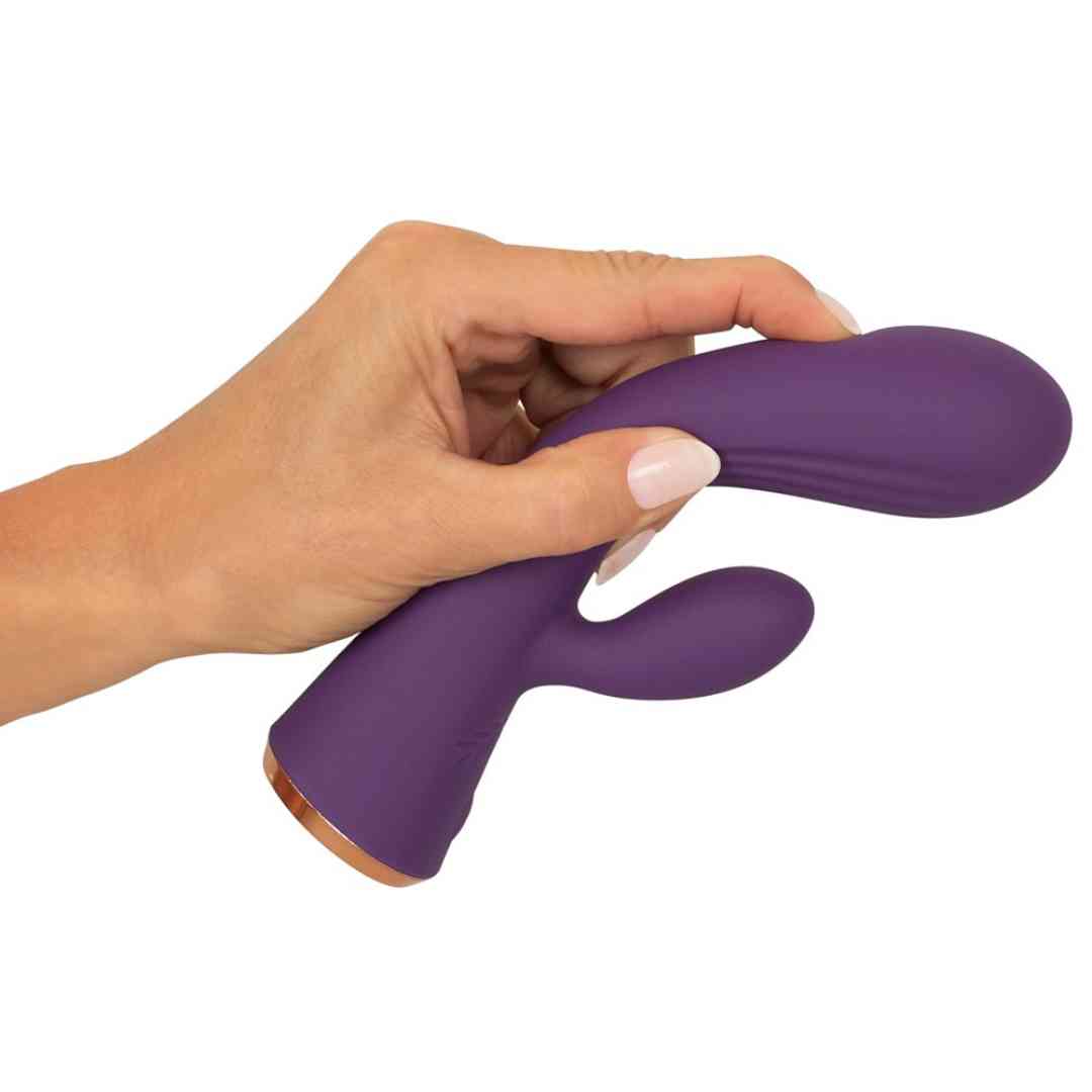  handlicher Double Layer Silicone Rabbit Vibrator SUPER SOFT