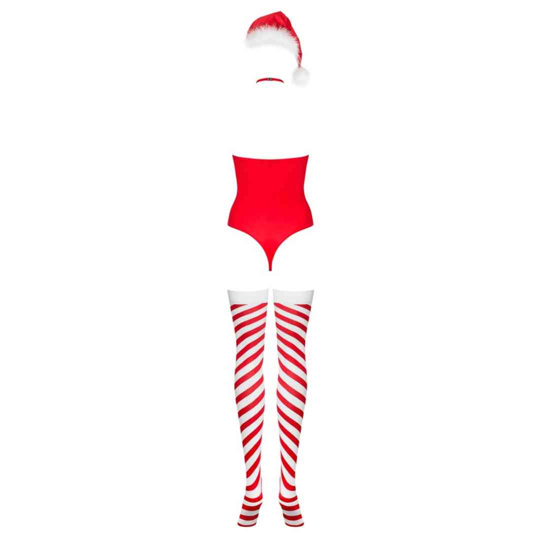 3-teiliges Weihnachts-Dessous-Set