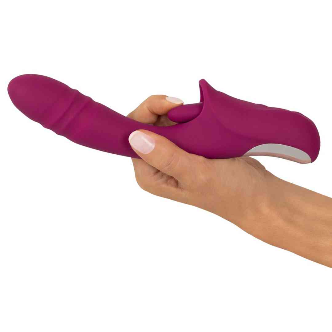 handliche Licking & Thrusting Vibrator 