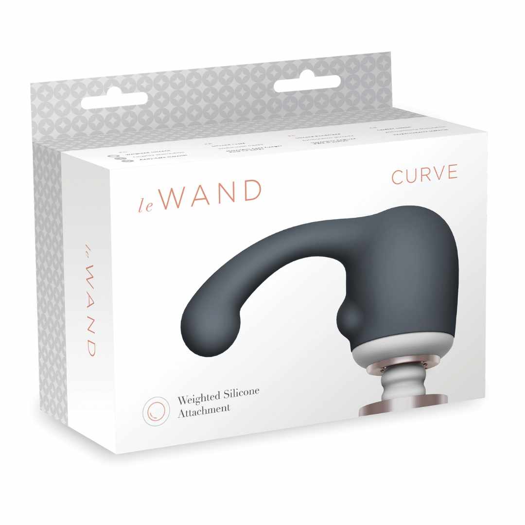 Le Wand Curve Weighted Silicone Attachment