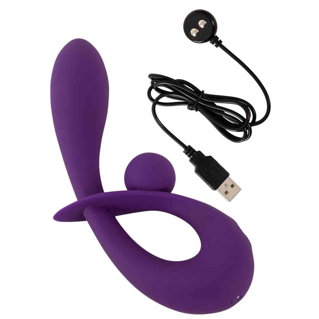 Rabbitvibrator mit Vibrokugel-Stimulator
