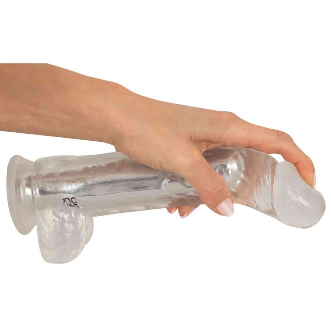 Transparenter Vibrator im Penislook