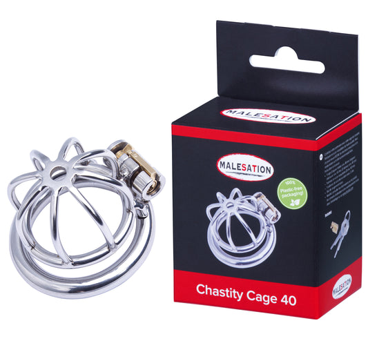 MALESATION Chastity Cage 40