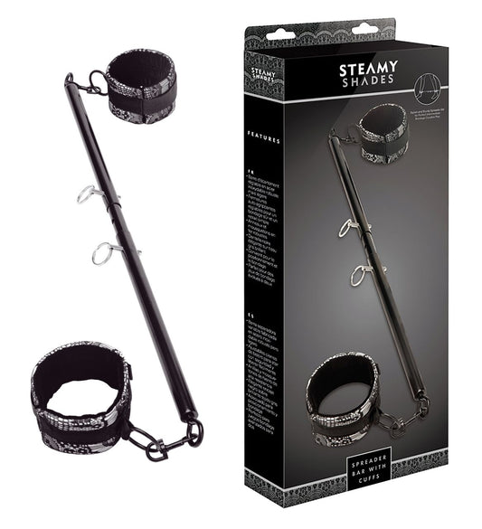 STEAMY SHADES - Spreizstange mit Handfesseln