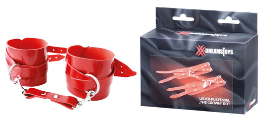 XX-DREAMSTOYS - The Crown - Leder-Fußfessel
