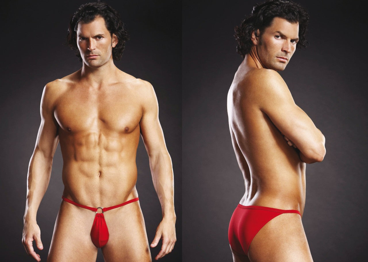 Blue Line - Microfaser-Bikini mit Pouch