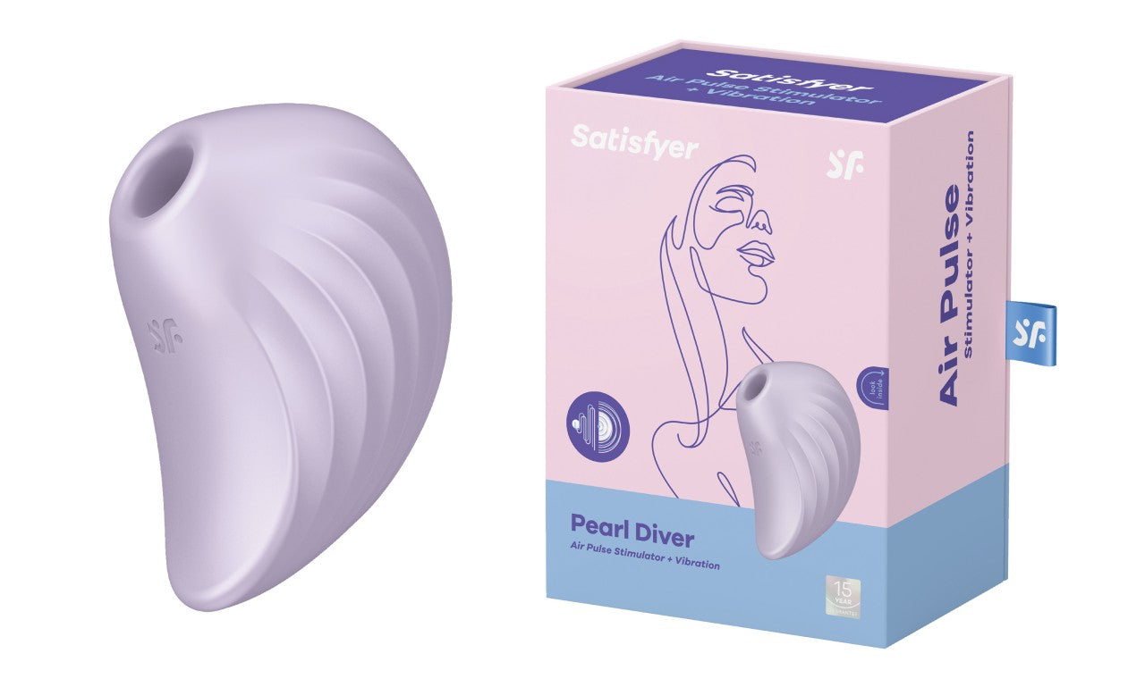 Satisfyer - Pearl Diver Air Pulse - Stimulator & Vibrator