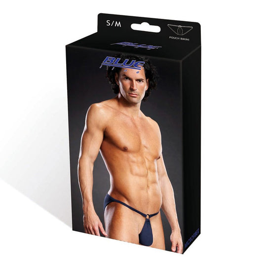 Blue Line - Microfaser-Bikini mit Pouch