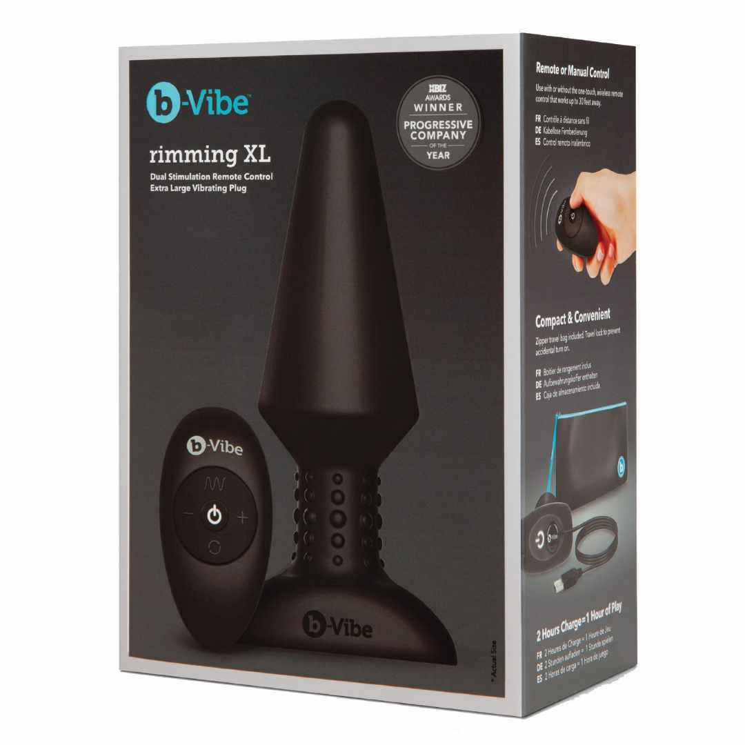 b-Vibe Rimming XL Black