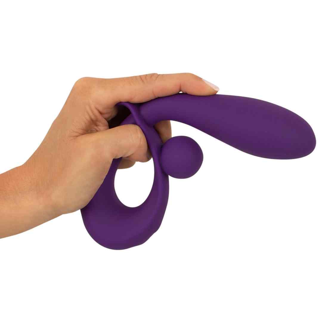 Rabbitvibrator mit Vibrokugel-Stimulator
