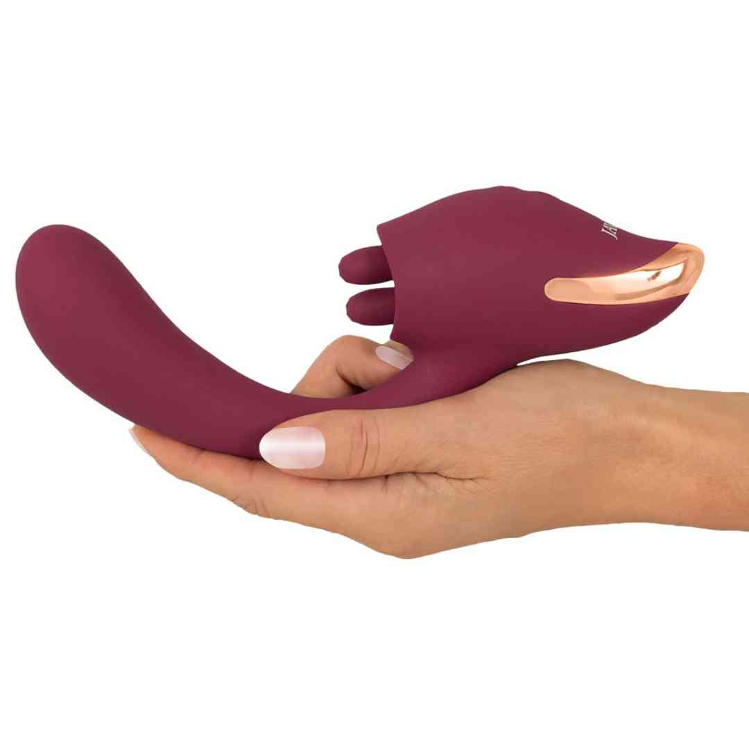 Vibrator mit innovativem Zungen-Stimulator