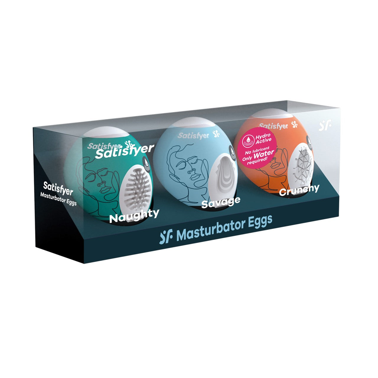 Satisfyer - 3 Masturbations-Eier - Riffle
