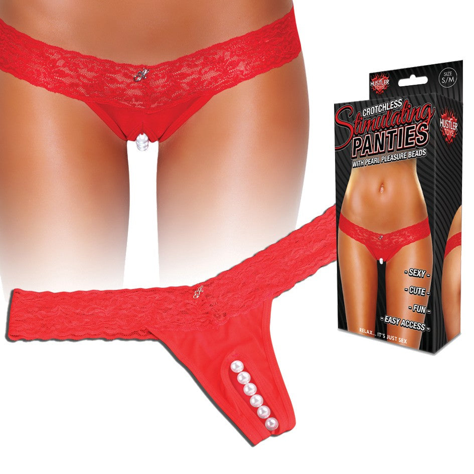 Hustler - Stimulating Panties Red