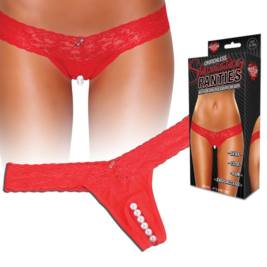 Hustler - Stimulating Panties Red