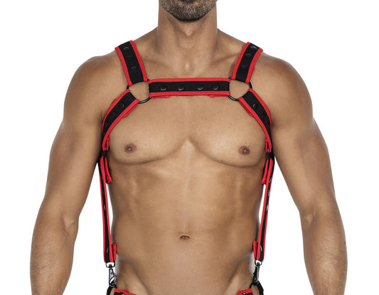 CUT4MEN - Neopren-Harness mit O-Ringen