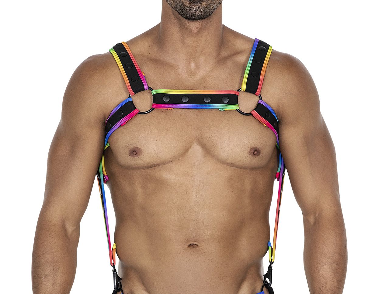 CUT4MEN - Neopren-Harness mit O-Ringen
