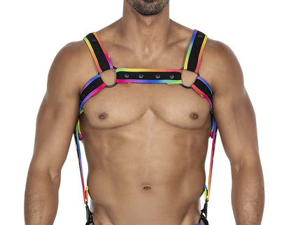 CUT4MEN - Neopren-Harness mit O-Ringen