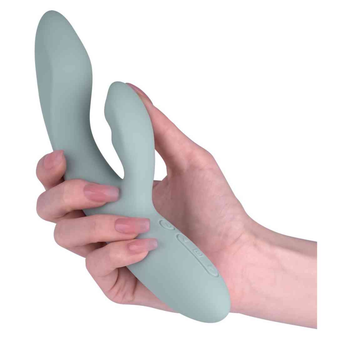 Rabbitvibrator Chika  mit seinen zwei Vibro-Armen intensiv die Vagina & G-Zone