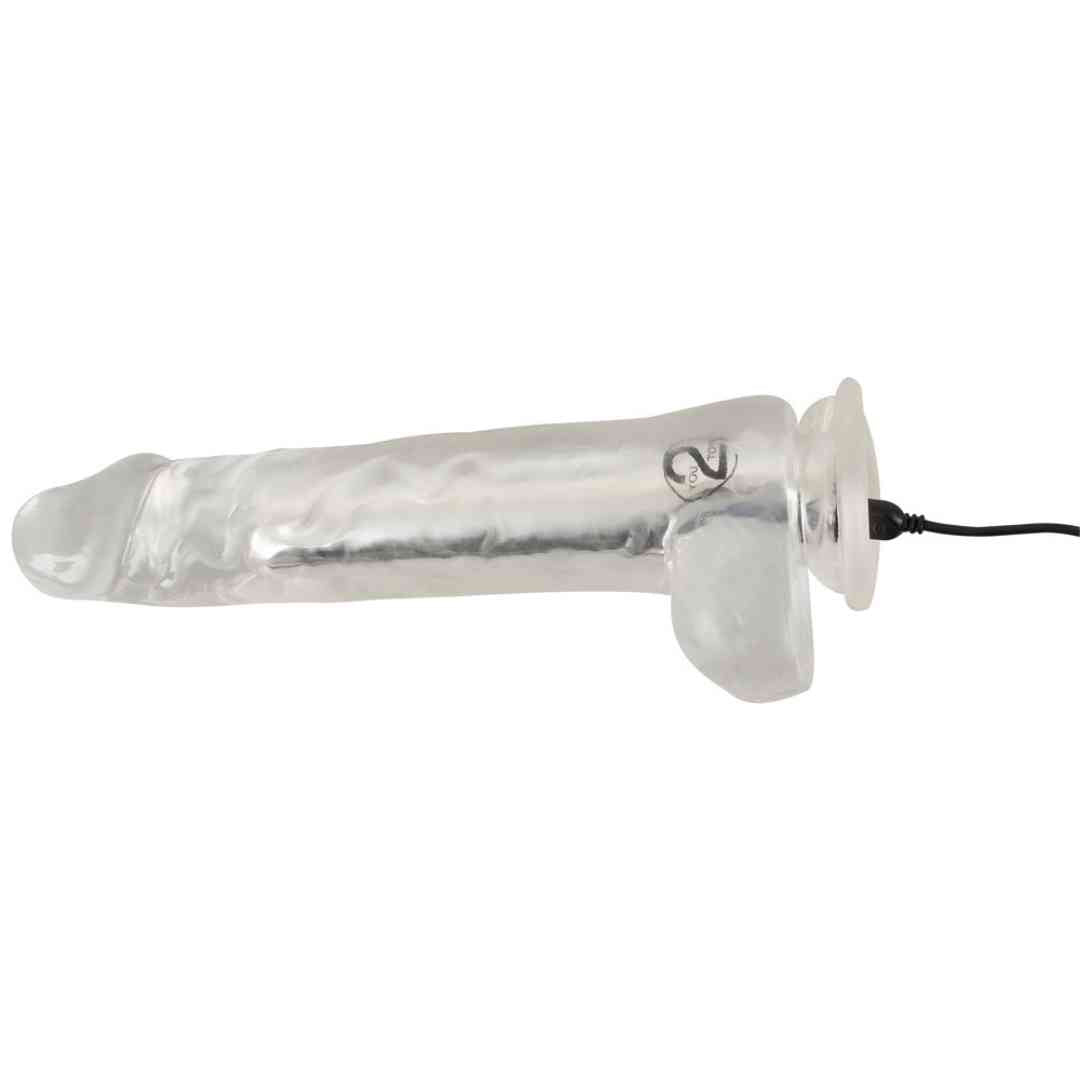 Transparenter Vibrator im Penislook