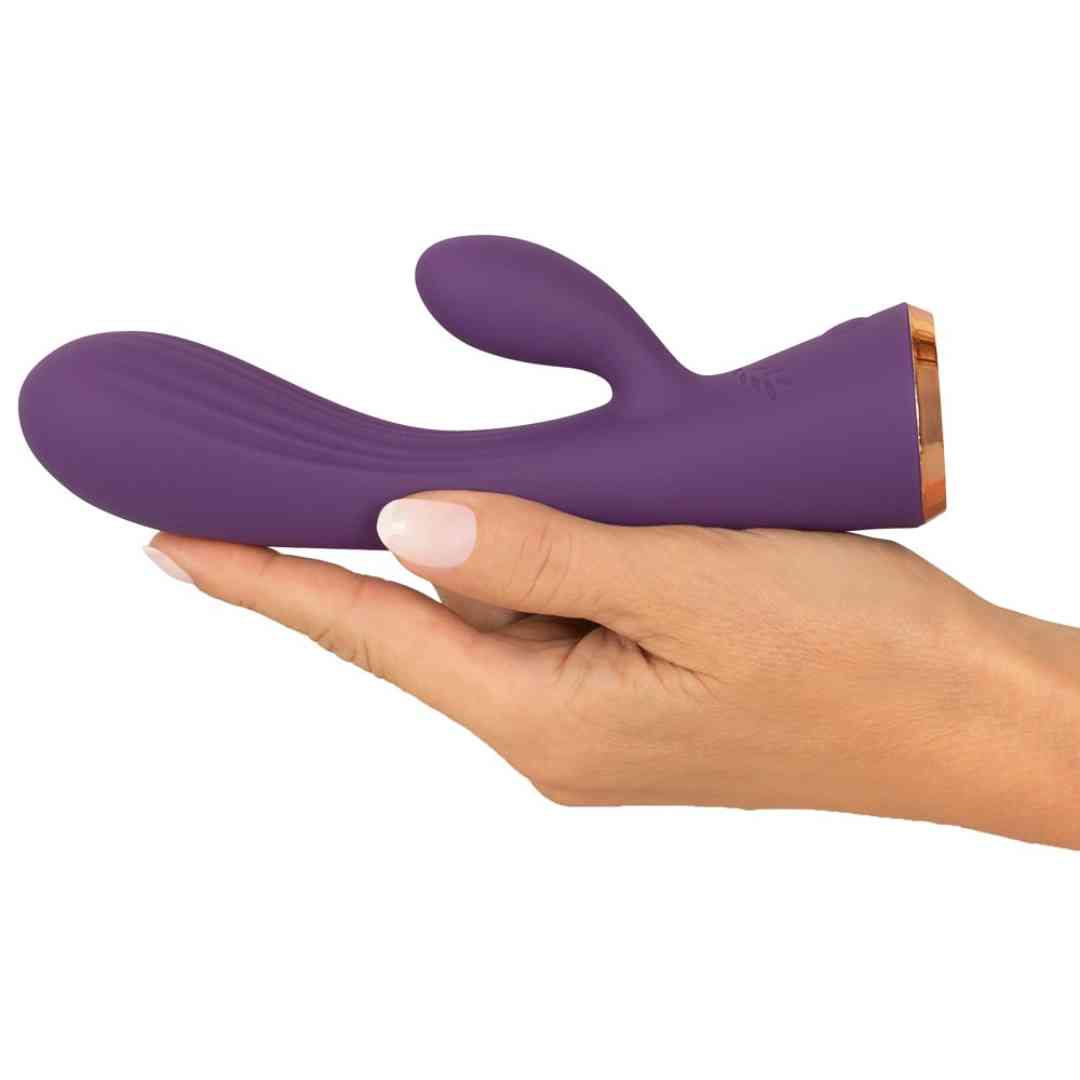  handlicher Double Layer Silicone Rabbit Vibrator SUPER SOFT