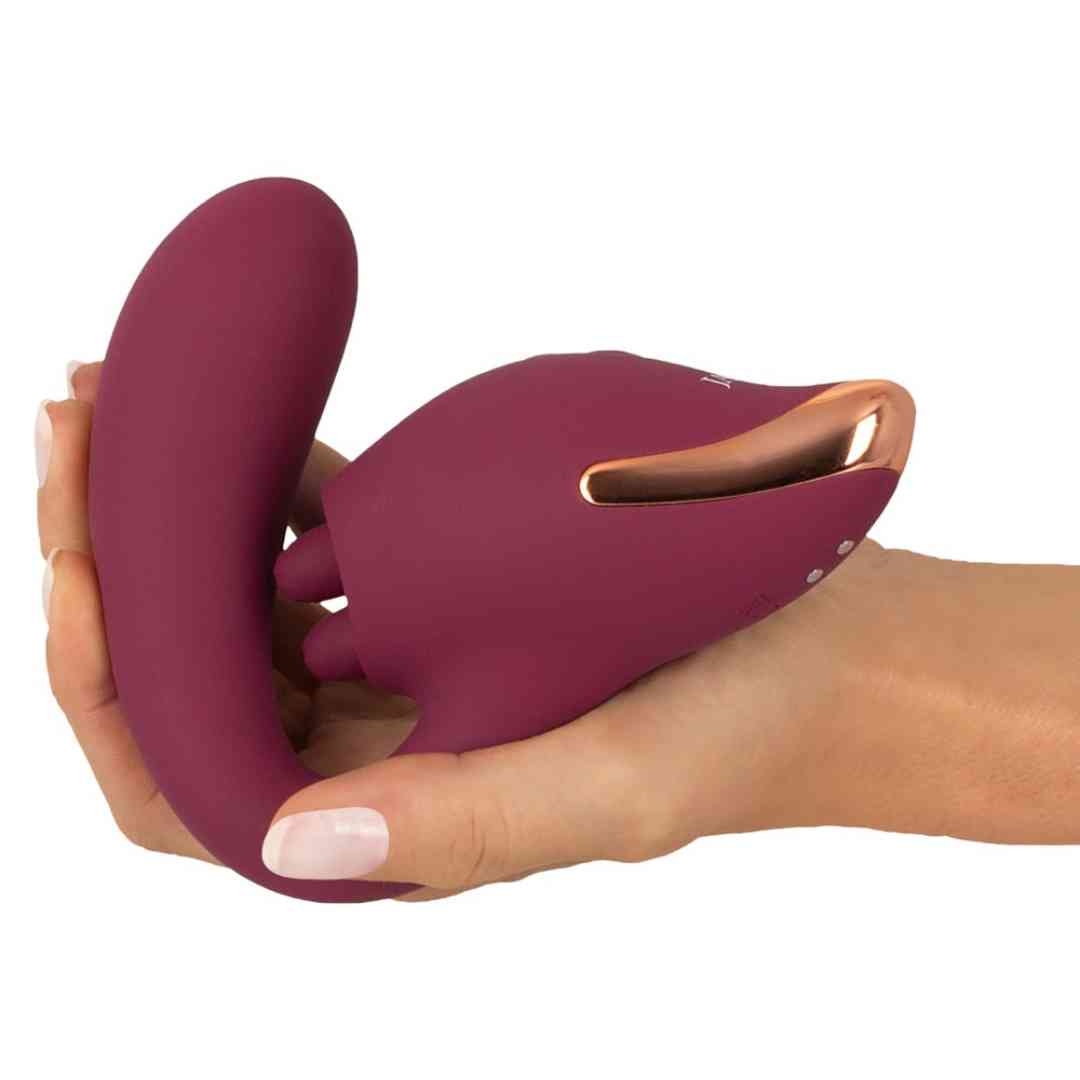 Vibrator mit innovativem Zungen-Stimulator