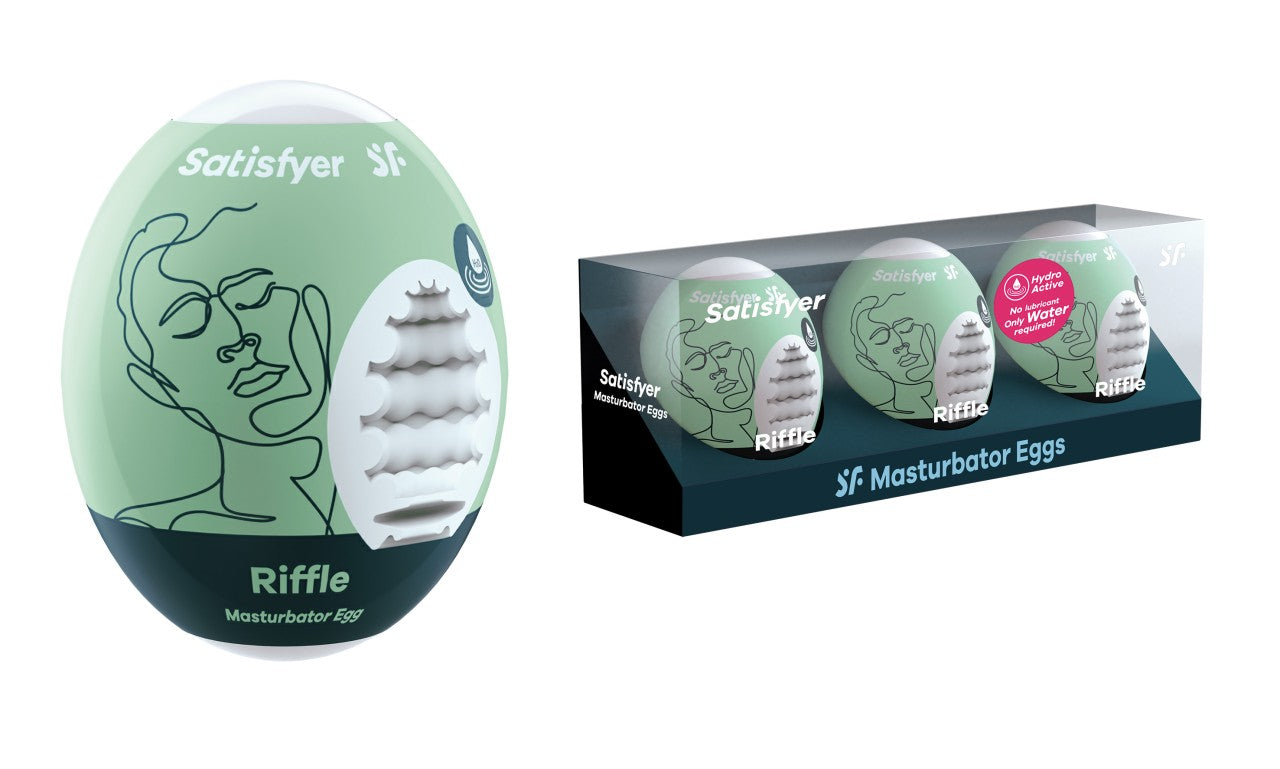 Satisfyer - 3 Masturbations-Eier - Riffle