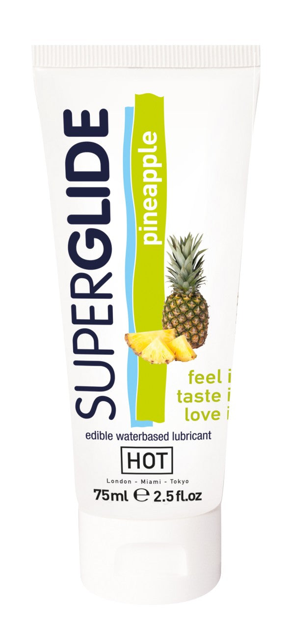 Hot - Superglide - Wasserbasiertes Frucht-Gleitgel