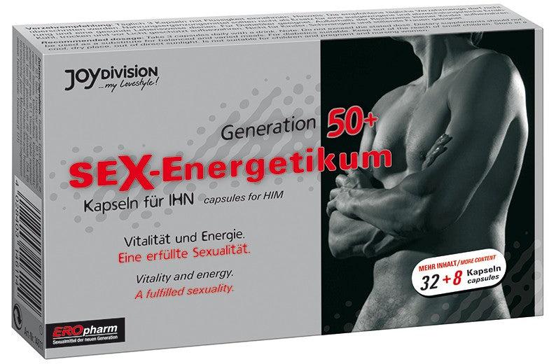 Joydivision Präparate - Sex Energetikum 50+ - Mineralien-Mix für Männer