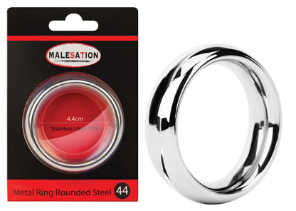 MALESATION - Metal Ring Rounded Steel