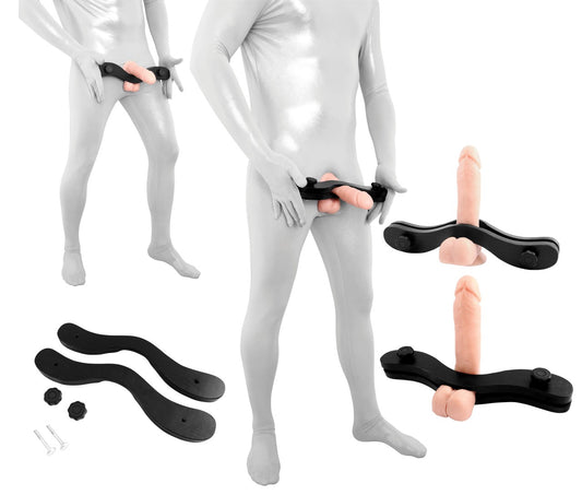 XX-DREAMSTOYS - Penis-Hoden-Pranger aus Holz